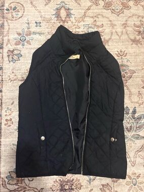 Hollister Quilted Navy Women's Vest